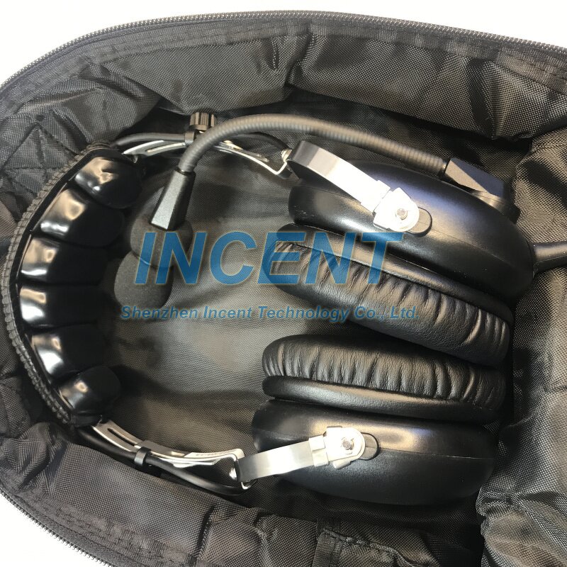 Earphone Storage Bag Manufacturer - Waterproof Large Capacity Nylon Head Mounted for Aviator Pilot Headphone