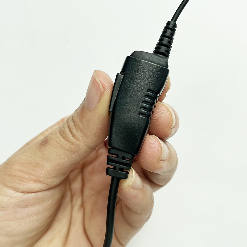 Radio Earphones Manufacturer - Kenwood Wired Music Soft Rubber Earhook Earpiece Replacement 3.5mm Interface