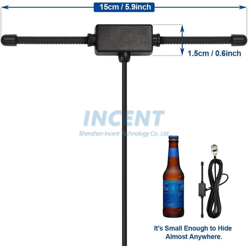 Car Truck Scanner Antenna Manufacturer - VHF UHF Adhesive Mount Compatible with Uniden Bearcat Whistler Radio Shack