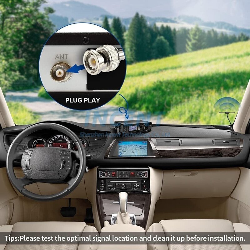 Car Truck Scanner Antenna Manufacturer - VHF UHF Adhesive Mount Compatible with Uniden Bearcat Whistler Radio Shack