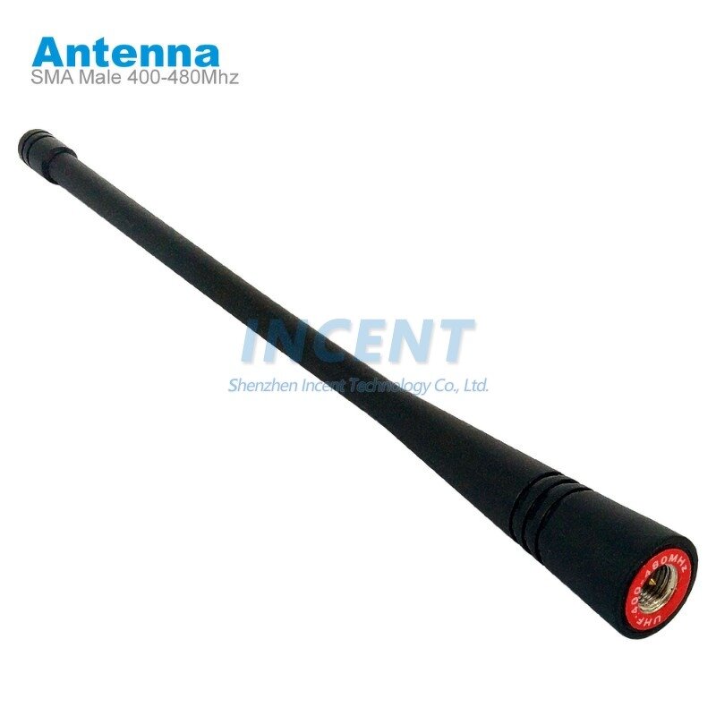 Walkie Talkie Antenna Manufacturer - for Yaesu Vertex VX-3R VX-6R FT-60R VX-300 Puxing PX-325 Dual Car Soft SMA Man 400-480 MHz