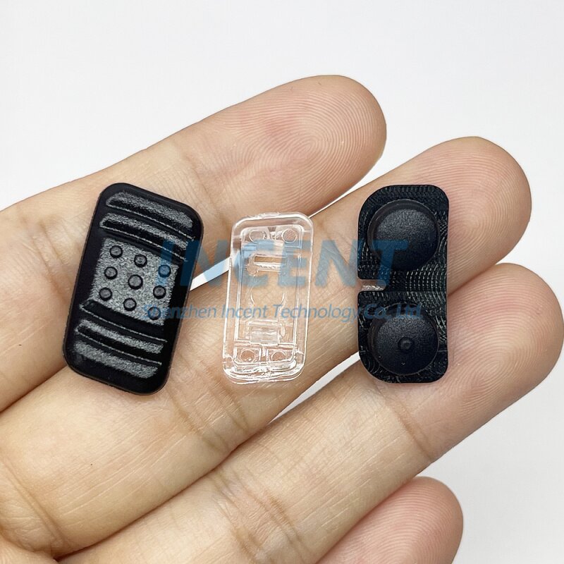 Walkie Talkie Accessories Manufacturer - Launch Button PTT Sealant Frame for Vertex VX-261 EVX-261