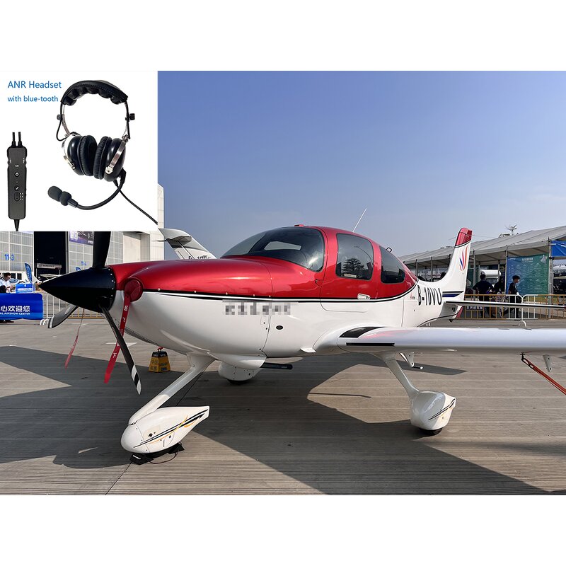 Aviation Headset Manufacturer - Professional with ANR & Bluetooth for pilot
