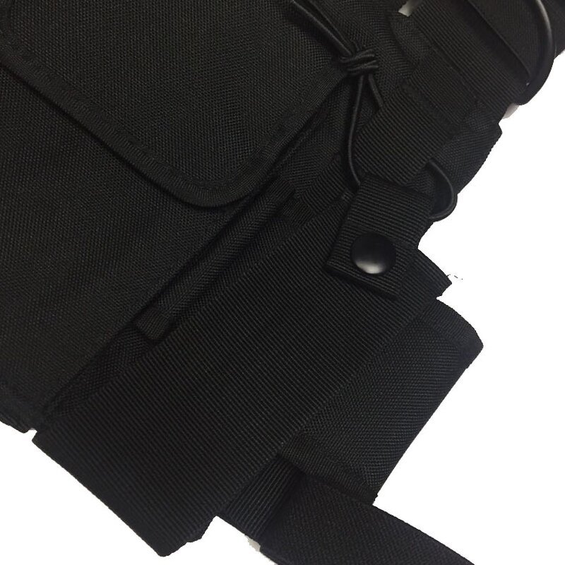 Tactical Vest Manufacturer - Chest Bag Radio Holster Holder Work Vest Rig for Two Way Radio Walkie Talkie