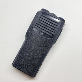 Two Way Radio Case Manufacturer - Black Front Housing 16 Channel Replacement Refurbish with Buttons for CP200