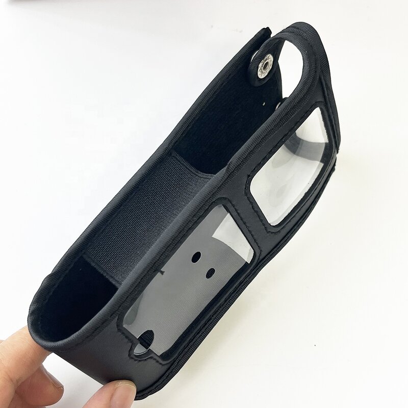 Carry Case Manufacturer - Two Way Radio Soft Leather with Belt Loop for Airbus EADS THR9 TH9 TH9i Radio