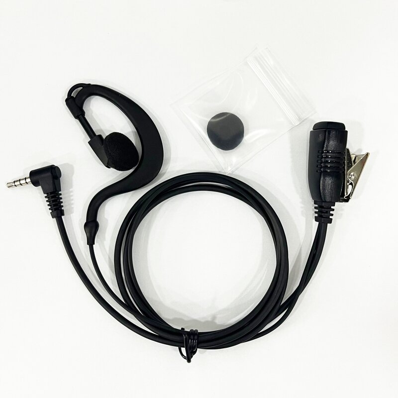 Earpiece Headset Manufacturer - G Shape Swivel with MIC PTT for Retevis RT622P Walkie Talkies