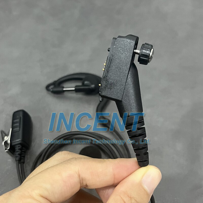 Earpiece Earphone Manufacturer - G Hook with Microphone Wired for EADS AIRBUS CASSIDAN TPH900