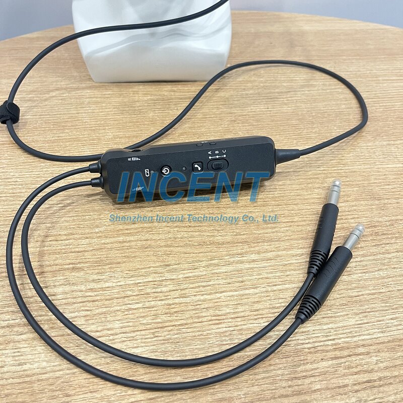 Aviation Headset Manufacturer - Yellow Pilot ANR Electret Condenser Microphone Active Noise Reduction A20