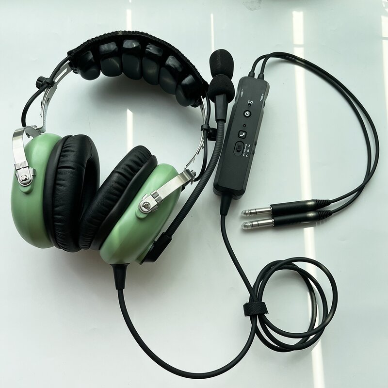 Aviation Headset Manufacturer - Pilot Dual Volume Control