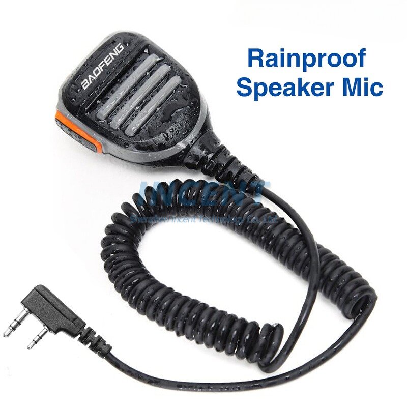Walkie Talkie Accessories Manufacturer - Speaker PTT MIC Microphone for Baofeng UV-S9 PLUS UV-16 Pro UV-5R BF-888S