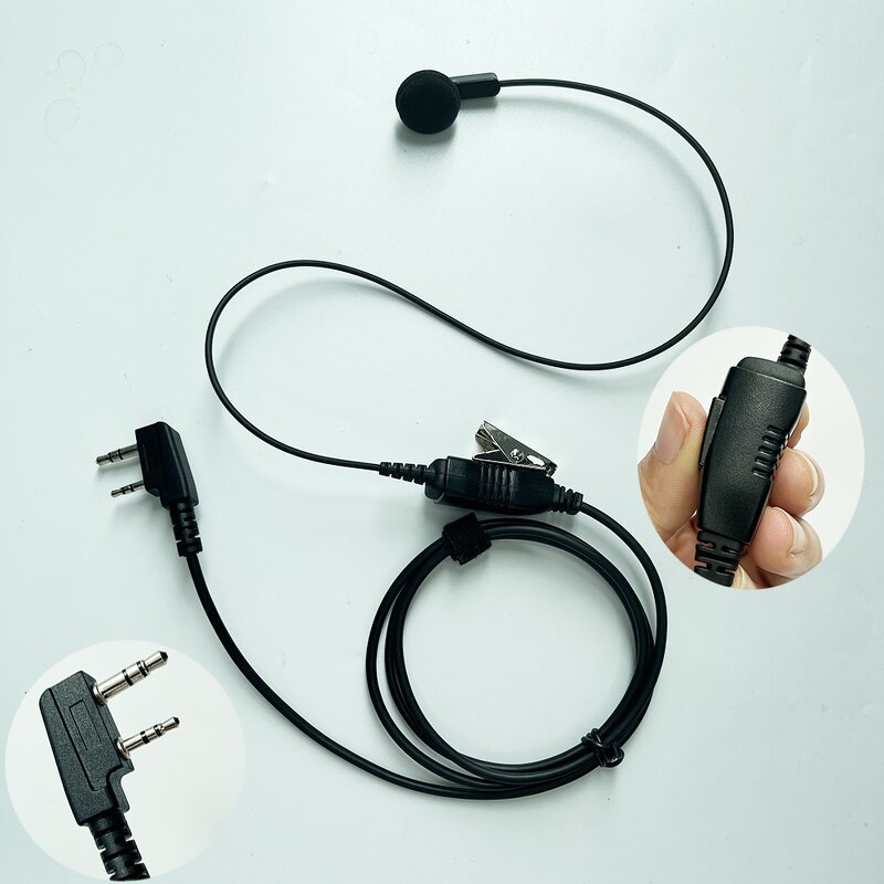 Headsets Manufacturer - G-shaped Single-line Ear-mounted Compatible with NX-3220 TK3180 TK-3160 Two-way Interphone