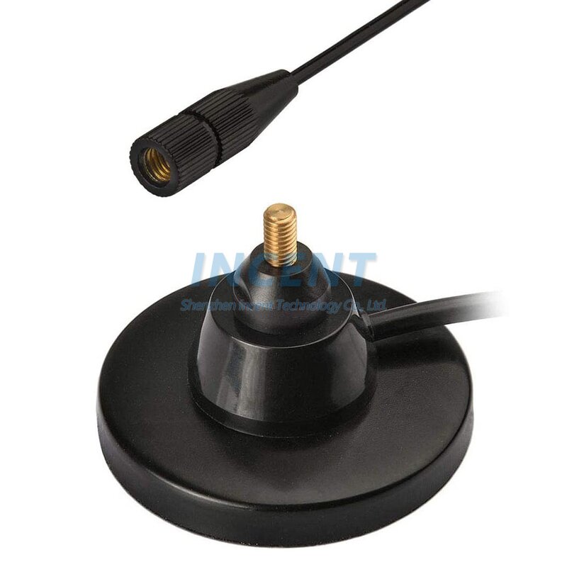 CB Radio Antenna Manufacturer - Eightwood Auto Car Dual Band VHF UHF PL259 Plug TX-RX 136-174 400-470 MHz Magnetic Mount