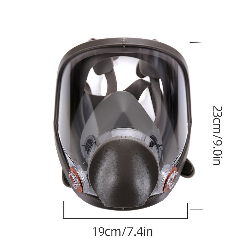 Gas Mask Manufacturer - 6800 Spray Paint Chemical Decoration Dust-proof Silicone