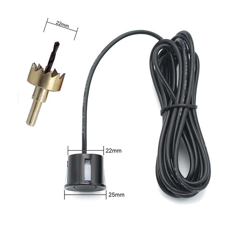 Parking Sensor Manufacturer - Auto Park 22mm Buzzer Rear View Reversing 8 Radar Assistant