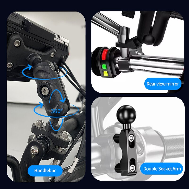 Motorcycle CarPlay DVR Manufacturer - 6.25" Wireless Projection Sony Cameras TPMS