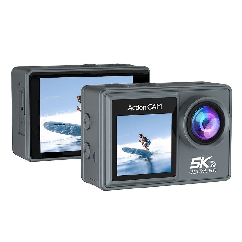 Sport Action Camera Manufacturer - 5K Dual Screen Touch 30FPS Waterproof Digital HD