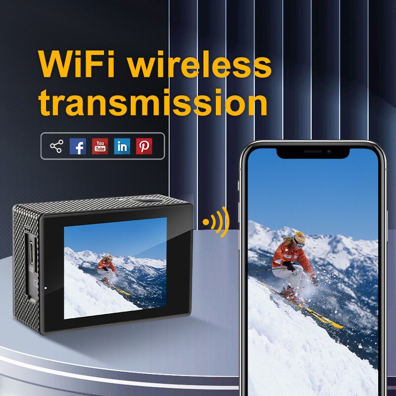 Action Camera Manufacturer - Professional 4K Anti Shake Ultra HD Waterproof Outdoor