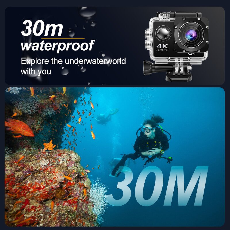 Action Camera Manufacturer - Professional 4K Anti Shake Ultra HD Waterproof Outdoor