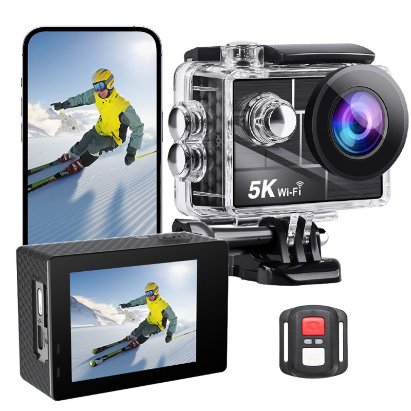 Action Camera Manufacturer - Type-C Interface Outdoor Underwater 30M Waterproof 5K
