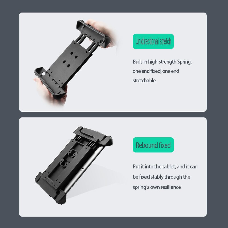 Tablet Holder Manufacturer - Universal 10-11 Inches Rotatable for iPad Gen 1-4