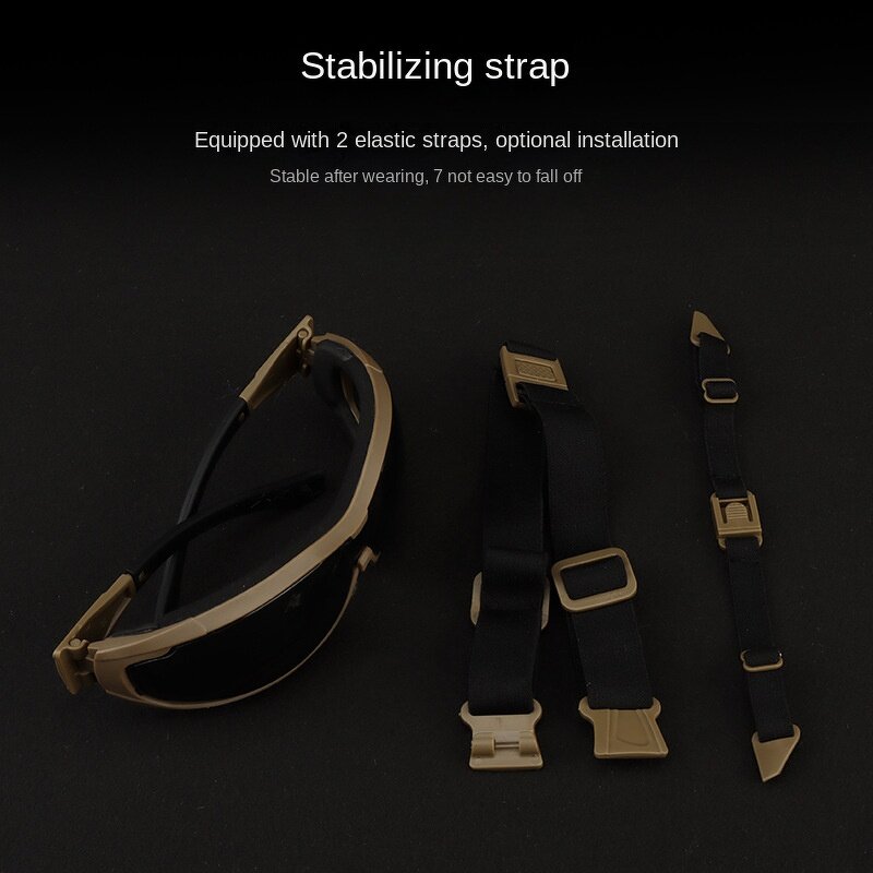 Goggles Manufacturer - Mouse Style Tactical Outdoor Windproof Fixed Straps Cycling