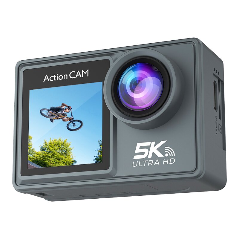 Action Camera Manufacturer - Waterproof 5K Motorcycle Action Sports Camera Vlogging