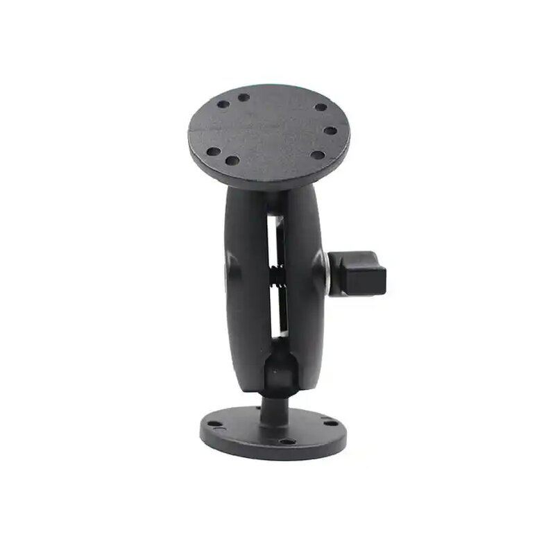 Double Ball Mount Manufacturer - 1" Heavy Duty Universal with Round Plates 9cm Arm