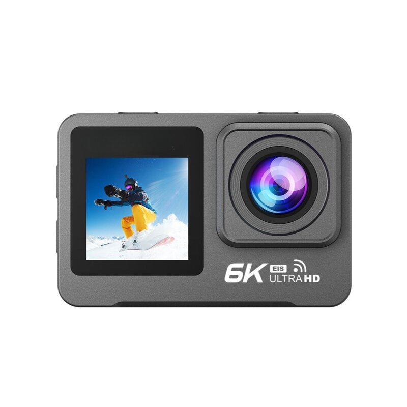Action Camera Manufacturer - 6K Outdoor TYPE-C WIFI Touch Dual Screen Anti-shake