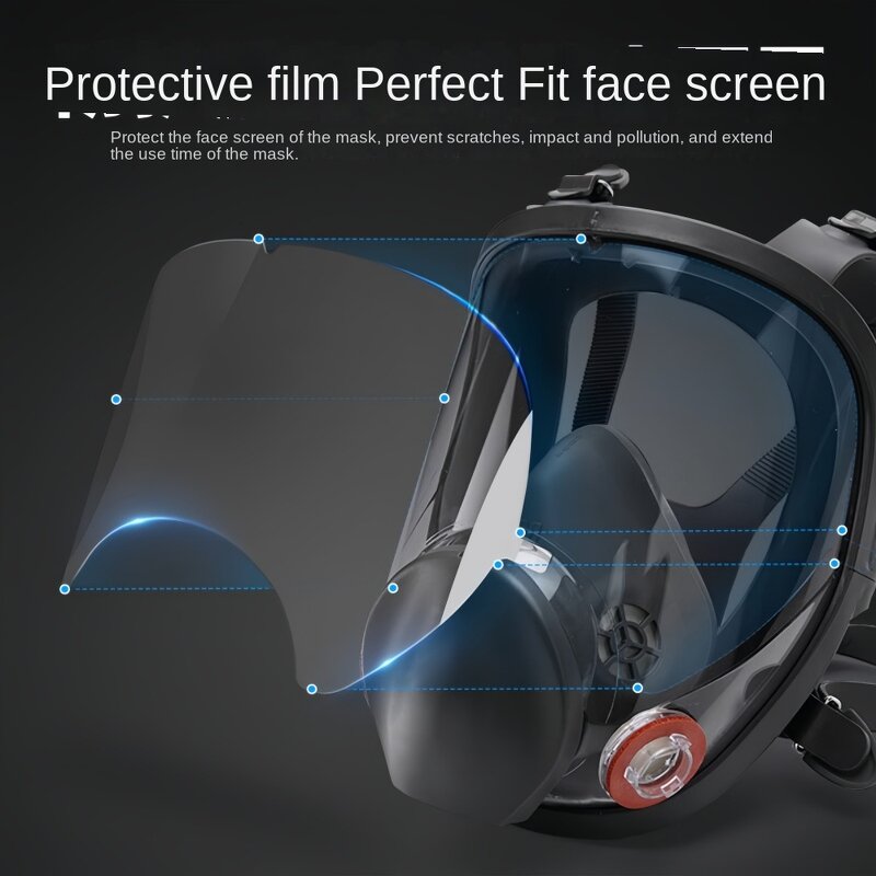 Gas Mask Manufacturer - 6800 Spray Paint Chemical Decoration Dust-proof Silicone