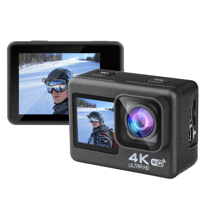 Action Camera Manufacturer - 4K/60 Sport Video Underwater 30m Waterproof Wifi Remote