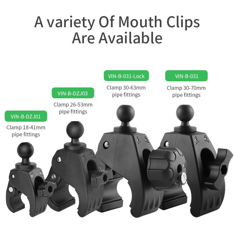 Vehicle Mount Manufacturer - 2025 New Large Tough-Claw with 1" Rubber Ball for Pipe