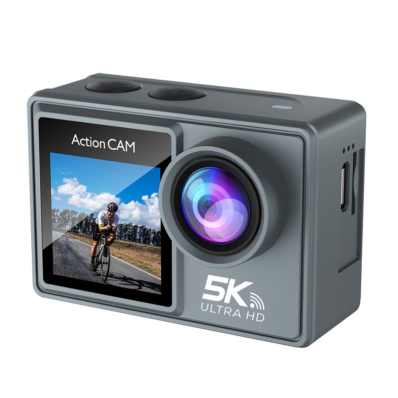 Action Camera Manufacturer - Waterproof 5K Motorcycle Action Sports Camera Vlogging