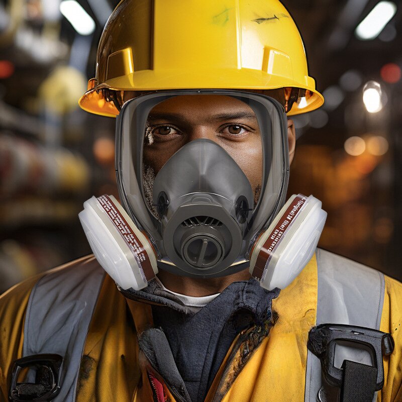 Gas Mask Manufacturer - Effective Dust and Smoke Prevention 6800 Full Cover Protection