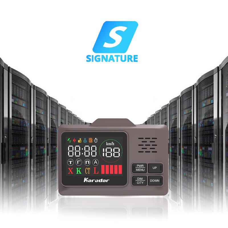 Radar Detector Manufacturer - 2-in-1 Antiradar with LED Screen for Russian Uzbekistan Ukraine