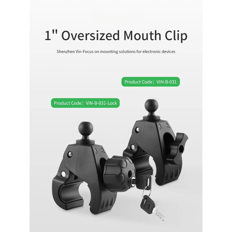 Vehicle Mount Manufacturer - 2025 New Large Tough-Claw with 1" Rubber Ball for Pipe