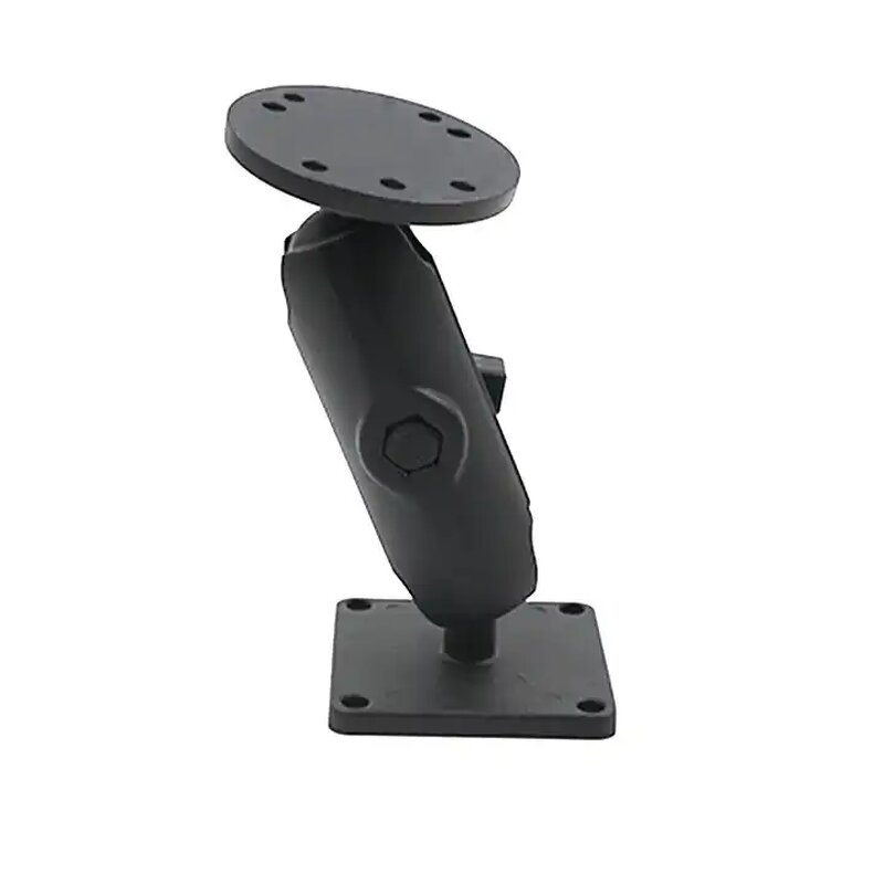 Double Ball Mount Manufacturer - 1" Heavy Duty Universal with Round Plates 9cm Arm