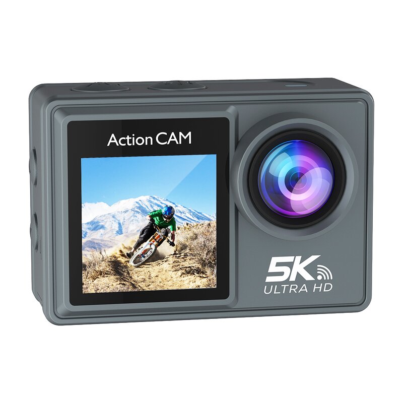 Action Camera Manufacturer - Waterproof 5K Motorcycle Action Sports Camera Vlogging