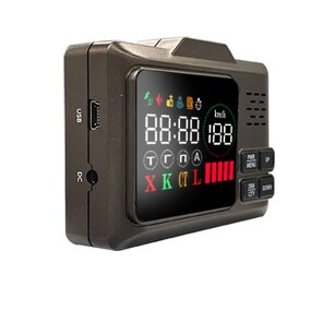 Radar Detector Manufacturer - 2-in-1 Antiradar with LED Screen for Russian Uzbekistan Ukraine