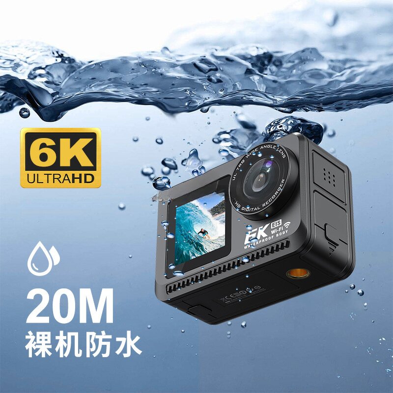 Action Camera Manufacturer - 6K 30fps Body Waterproof 170 Degree Wide Angle Wifi