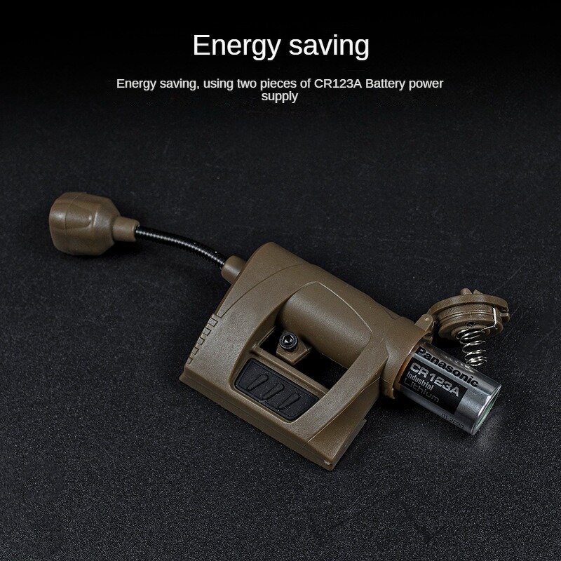 Tactical Flashlight Manufacturer - LED 4 Lighting Modes for Helmet