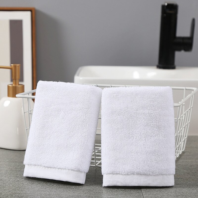 Towel Manufacturers - Hilton Indian Plush White 100% Bamboo Cotton Shower Tools Luxury Hotel Bath Set