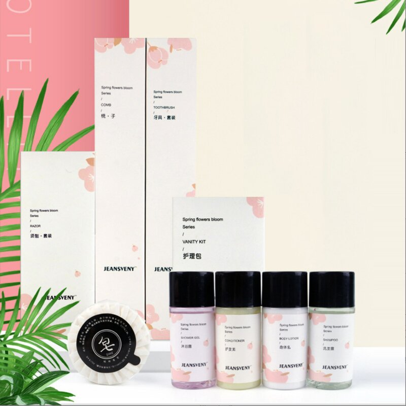 Hotel Guest Toiletries Kit Manufacturer - Custom Eco Friendly Biodegradable Amenity Kits Guest Amenities Set