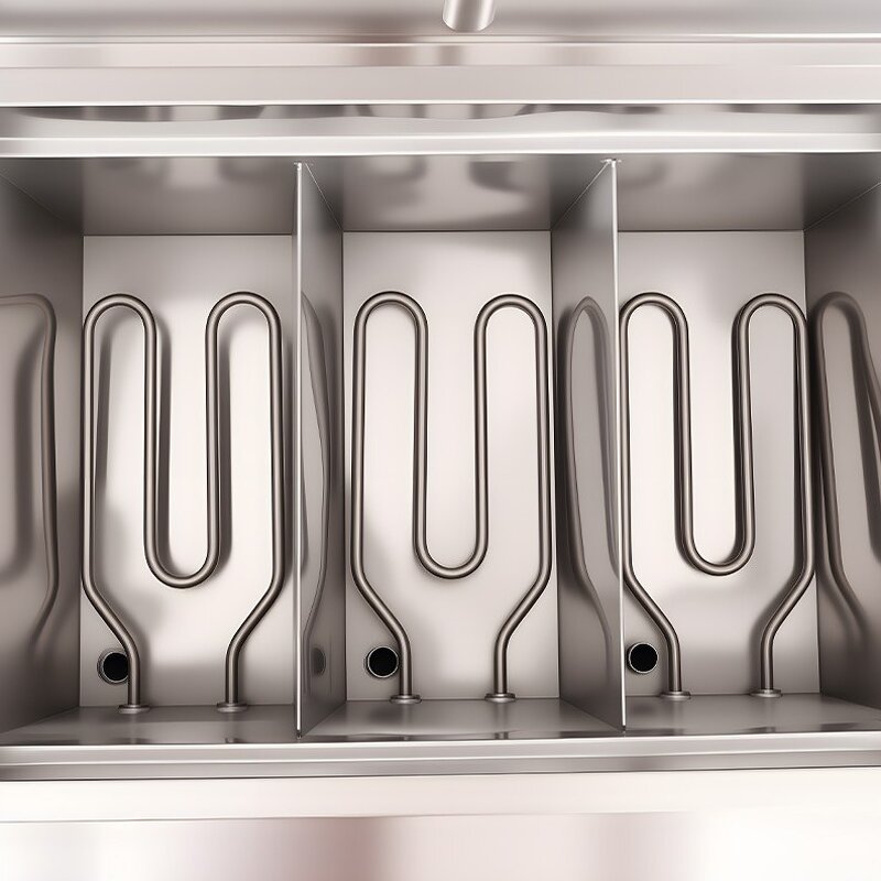 Noodle Pasta Machine Manufacturer - Factory Commercial 6 Holes Basket Cooking Machine Boiler Cooker Table Stainless Steel Cooker