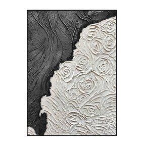 Oil Painting Manufacturer - Luxury Living Room Decorative Painting Sofa Background Bedside Light Handmade Entryway Wall Painting