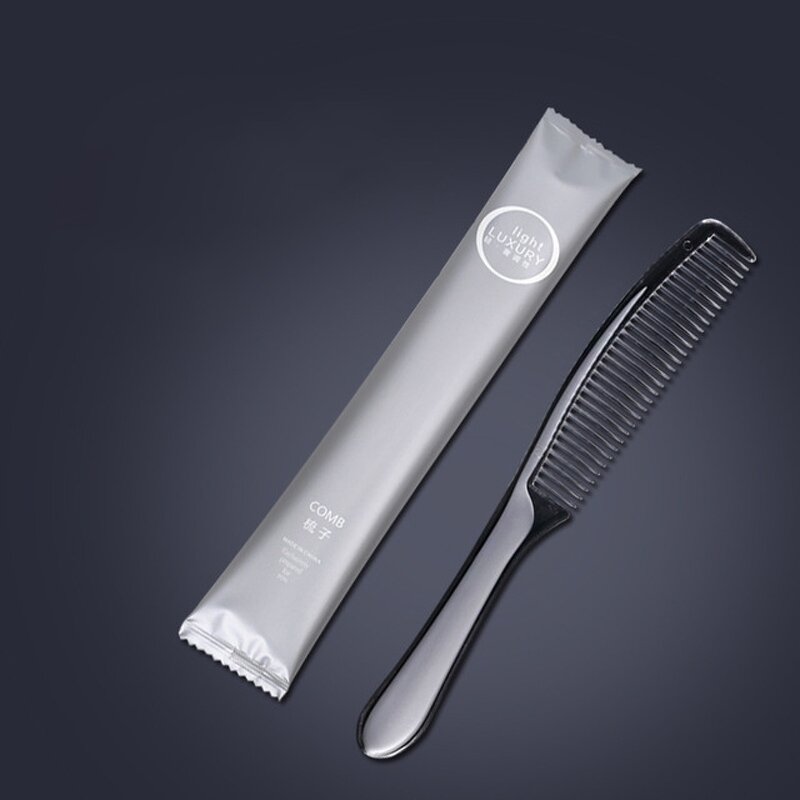 Hotel Travel Comb Manufacturer - Eco Friendly Wholesale Print Logo Disposable for OEM Custom Guest Toiletries Kit