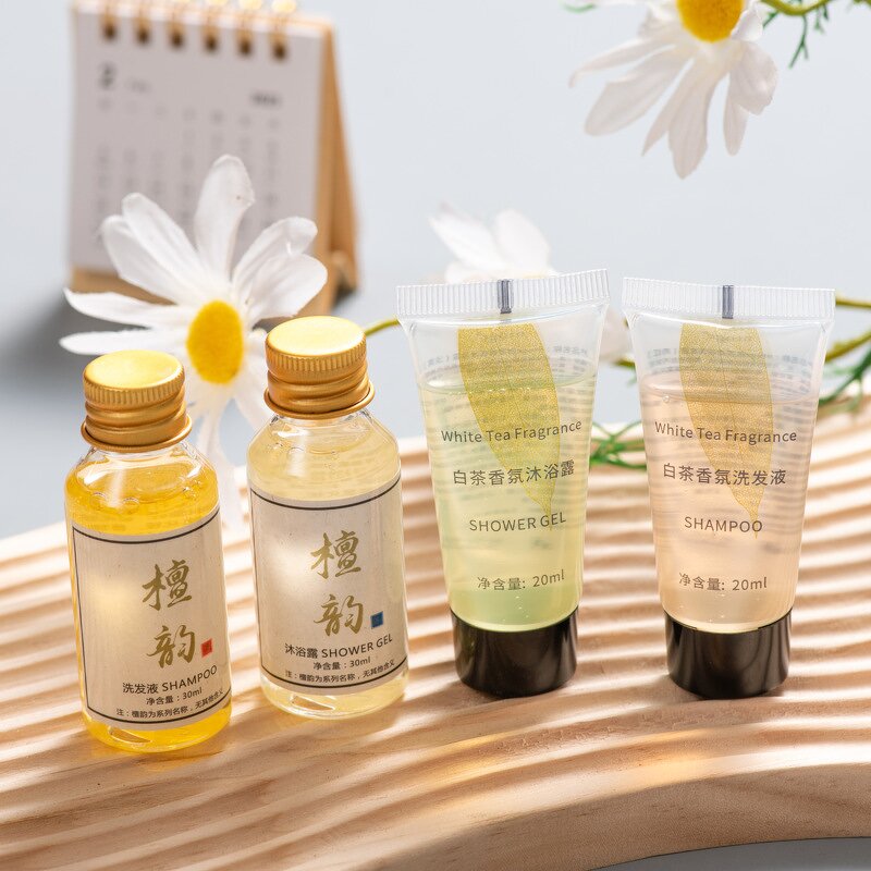 Hotel Amenities Set Manufacturer - Eco Friendly Disposable Custom LOGO Luxury 5 Stars Biodegradable Package Kit