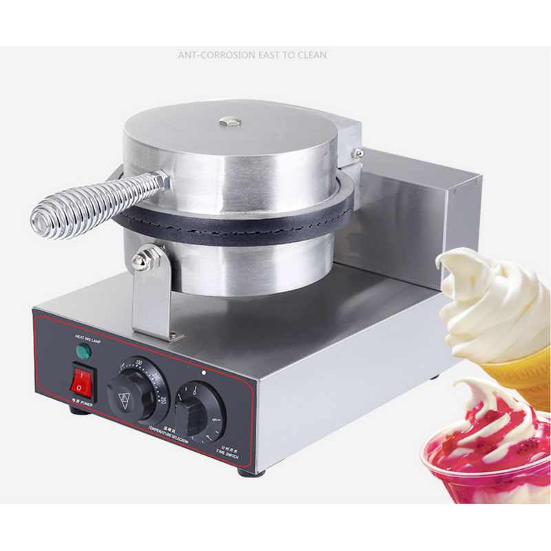 Ice Cream Cone Machine Manufacturer - Electric Ice Cream Preserved Egg Roll Commercial Crispy Egg Cone Machine