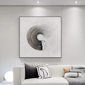 Framed Oil Print Manufacturer - Wholesale Custom Hotel Project Artwork Living Room Home Decorative on Canvas Wall Art Modern Abstract