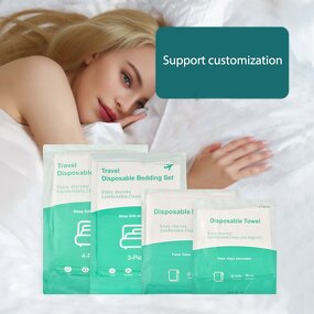 Disposable Bed Sheets Set Manufacturer - Portable Travel King and Queen Sizes for Home or Hotel Use One-Time Bedsheet